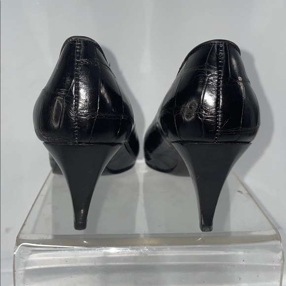 MARIO VALENTINO ITALIAN GENUINE CROCODILE PUMPS FTL-03-131 - Picture 5 of 11